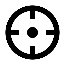 Crosshair Line Icon