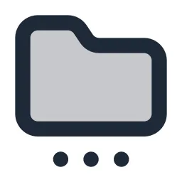 Folder Config Duotone Icon
