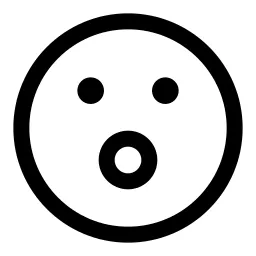 Emoji Surprise Alt Icon