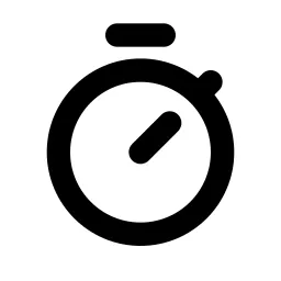 Stopwatch Line Icon