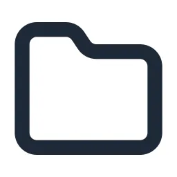 Folder Line Icon