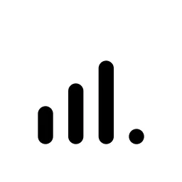 Antenna Bars 4 Line Icon