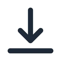 Arrow Collapse Down Duotone Icon