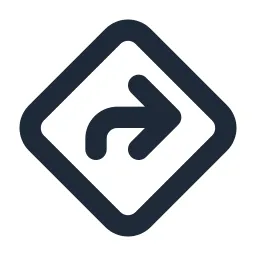 Directions Line Icon