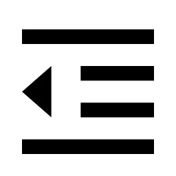 Indent Decrease Icon