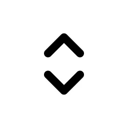 Arrow Chevron Vertical Duo Icon