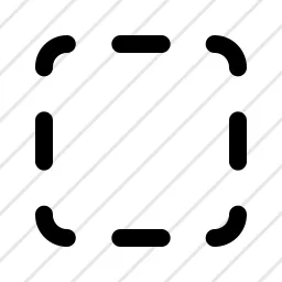 Square Placeholder Dashed Icon