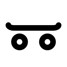 Skateboard Line Icon