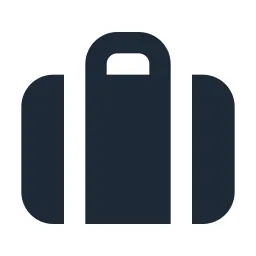 Suitcase 2 Solid Icon