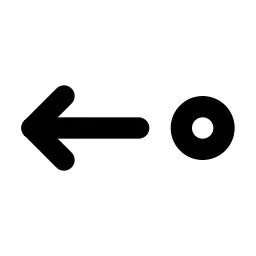 Arrow Move Left Line Icon