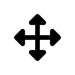 Drag Move Fill Icon