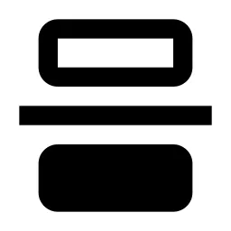 Flip Vertical Fill Icon