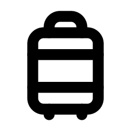 Luggage Line Icon