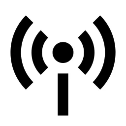 Broadcast Line Icon