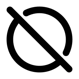 Wash Dryclean Off Line Icon