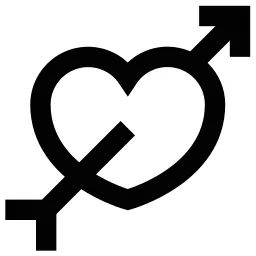 Heart Arrow Icon
