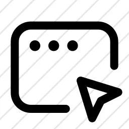 Window Cursor Visit Page Open App Icon