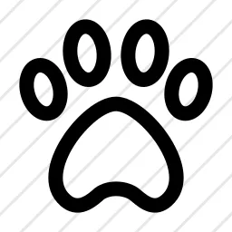 Pets Paw Animal Icon