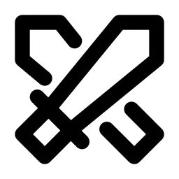 Swords Line Icon