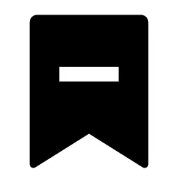 Bookmark 2 Fill Icon