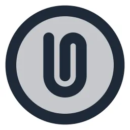 Attachment Circle Duotone Icon