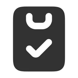 Clipboard Check Fill Icon