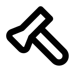 Axe Line Icon