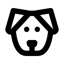 Dog Line Icon