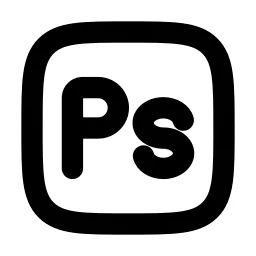 Brand Adobe Photoshop Line Icon