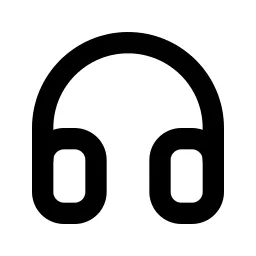 Headphones Line Icon