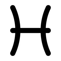 Zodiac Pisces Line Icon