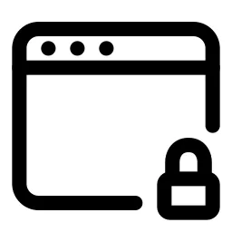 Window Lock Icon