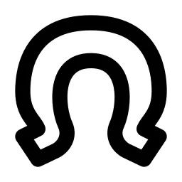Horseshoe Line Icon