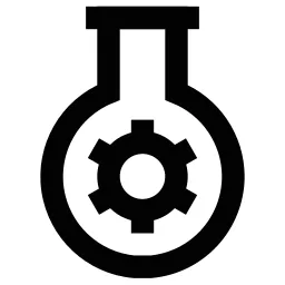 Test Tube Settings Icon