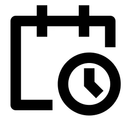 Calendar Schedule Line Icon