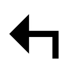 Corner Up Left Fill Icon