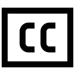 Cc Square Icon