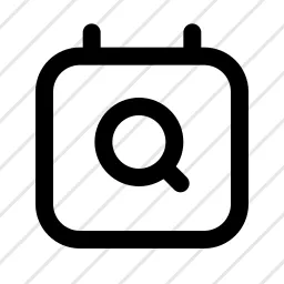 Calendar Search 4 Icon