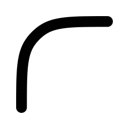 Border Corner Ios Line Icon