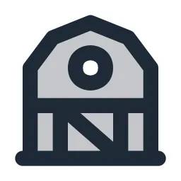 Barn Duotone Icon