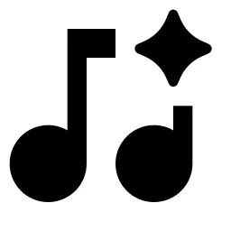 Music Ai Fill Icon