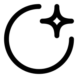 Circle Spark Icon