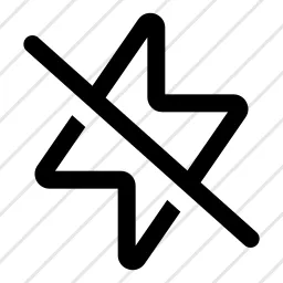 No Flash Icon