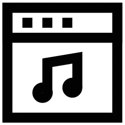 Audio Website Icon