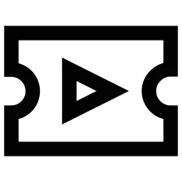 Ticket Play Icon