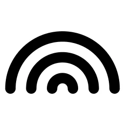 Rainbow Line Icon