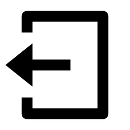 Logout Box Line Icon