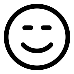 Emoji Satisfied Icon