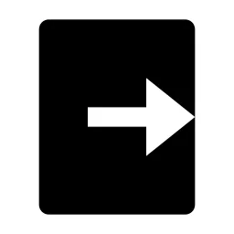 Logout Box R Fill Icon