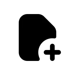 File Plus Fill Icon